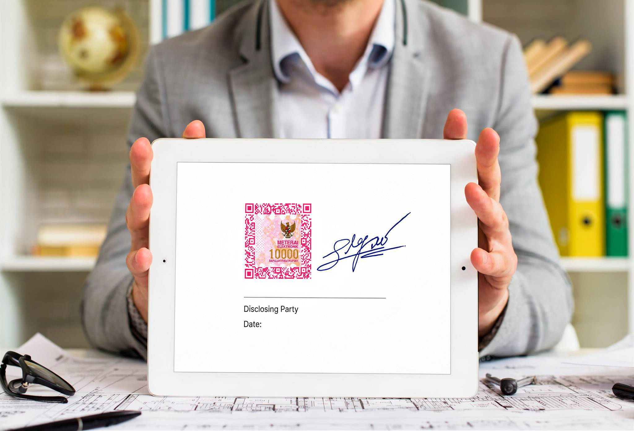 tanda tangan digital e-meterai
