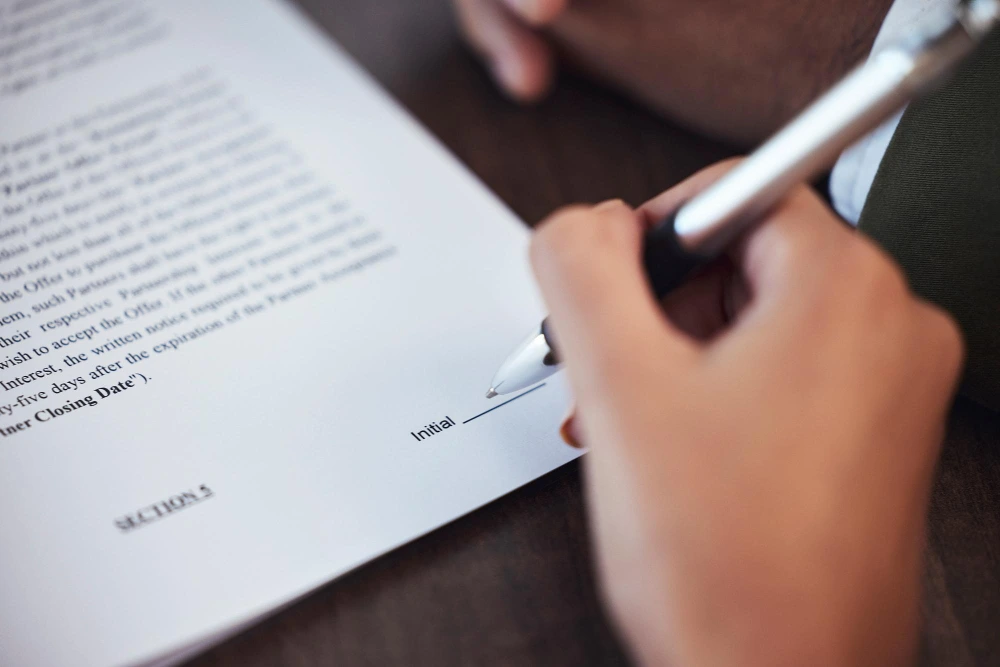 surat pernyataan diketik atau tulis tangan