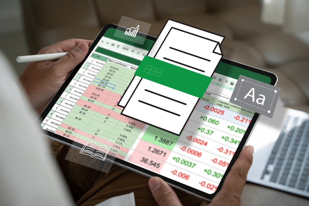 cara membuat tanda tangan excel